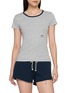 Main View - Click To Enlarge - HOMMEGIRLS - x Fruit Of The Loom Ringer T-shirt