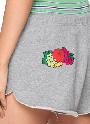  - HOMMEGIRLS - x Fruit Of The Loom Drawstring Double Logo Shorts