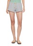 Main View - Click To Enlarge - HOMMEGIRLS - x Fruit Of The Loom Drawstring Double Logo Shorts