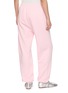 Back View - Click To Enlarge - HOMMEGIRLS - x Fruit Of The Loom Drawstring Cotton Sweatpants