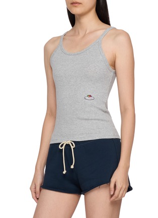 Front View - Click To Enlarge - HOMMEGIRLS - X Fruit Of The Loom Cotton Cami Tank Top — Set Of 2