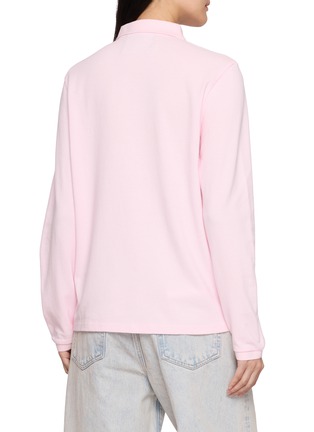 Back View - Click To Enlarge - HOMMEGIRLS - Long Sleeve Polo Shirt