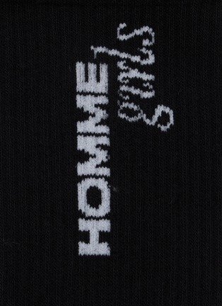 Detail View - Click To Enlarge - HOMMEGIRLS - HG Socks - Set of 3