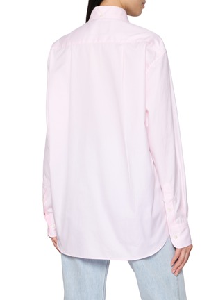Back View - Click To Enlarge - HOMMEGIRLS - Relaxed Oxford Shirt