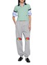 Figure View - Click To Enlarge - HOMMEGIRLS - x Fruit Of The Loom Striped Baby Polo Shirt