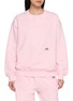 HOMMEGIRLS x Fruit Of The Loom Embroidered Logo Cotton Crewneck Sweater