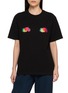 Main View - Click To Enlarge - HOMMEGIRLS - x Fruit Of The Loom Double Logo Cotton Crewneck T-shirt