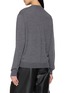 Back View - Click To Enlarge - HOMMEGIRLS - Crewneck Cardigan