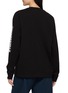 Back View - Click To Enlarge - HOMMEGIRLS - Retro Logo Long Sleeve Crewneck T-shirt