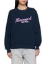HOMMEGIRLS Neon Logo Crewneck Sweater