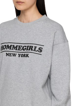  - HOMMEGIRLS - Retro Logo Crewneck Sweater