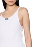  - HOMMEGIRLS - Bow Detail Ribbed Tank Top