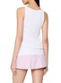 Back View - Click To Enlarge - HOMMEGIRLS - Bow Detail Ribbed Tank Top