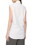 Back View - Click To Enlarge - BONBOM - Sleeveless Tie Neck Shirt
