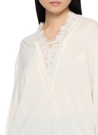  - BONBOM - Lingerine Neck Knit Sweater