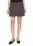 BONBOM Bi-Colour Sweat Mini Skirt