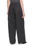 Back View - Click To Enlarge - BONBOM - Back Box Pleat Pants