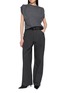 Figure View - Click To Enlarge - BONBOM - Back Box Pleat Pants