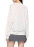 Back View - Click To Enlarge - BONBOM - Asymmetrical Tuck Knit Sweater