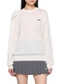BONBOM Asymmetrical Tuck Knit Sweater