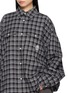  - BONBOM - Oversized Checked Shirt