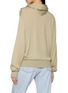 Back View - Click To Enlarge - BONBOM - Buttoned Shawl Scarf Sweater