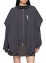 BONBOM Sleeve Hoodie Zip Up Jacket