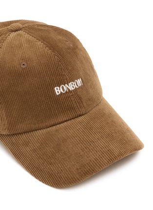 Detail View - Click To Enlarge - BONBOM - Logo Corduroy Ball Cap