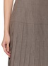  - BONBOM - Pleated Panel Skirt