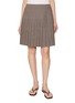 BONBOM Pleated Panel Skirt