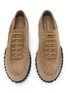 Detail View - Click To Enlarge - COMMON PROJECTS - Minimal Runner Seventy Suede Men's Sneakers