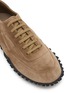 Detail View - Click To Enlarge - COMMON PROJECTS - Minimal Runner Seventy Suede Men's Sneakers