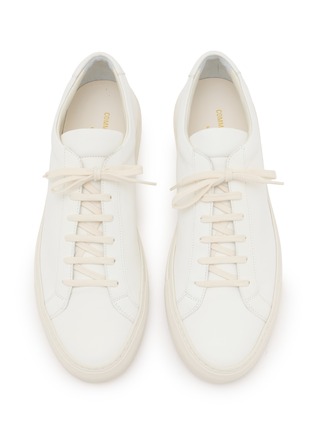 Detail View - Click To Enlarge - COMMON PROJECTS - Achilles Premium Washed Leather Men's Sneakers