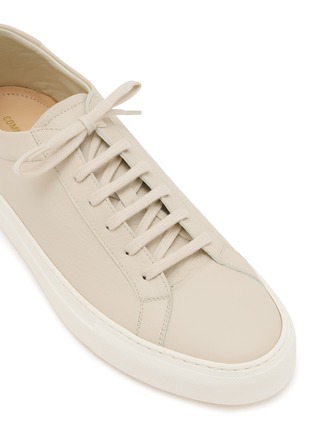 Detail View - Click To Enlarge - COMMON PROJECTS - Achilles Piuma Leather Men's Sneakers