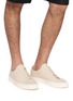 Figure View - Click To Enlarge - COMMON PROJECTS - Achilles Piuma Leather Men's Sneakers