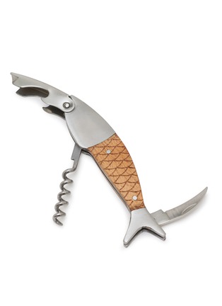 Detail View - Click To Enlarge - BATELA - Fish-Shaped Corkscrew and Pocket Knife
