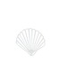 BATELA Shell-Shaped Aluminum Trivet