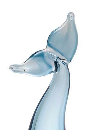 Detail View - Click To Enlarge - BATELA - Crystal Whale Tail Sculpture