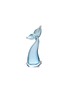 BATELA Crystal Whale Tail Sculpture
