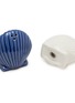 Detail View - Click To Enlarge - BATELA - Ceramic Shell Salt And Pepper Shaker Set