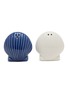 BATELA Ceramic Shell Salt And Pepper Shaker Set