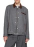 SACAI Wool Melton Blouson