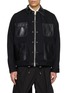 SACAI Leather Quad Pocket Jacket