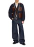 Figure View - Click To Enlarge - SACAI - Leather Quad Pocket Jacket