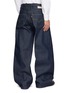 Back View - Click To Enlarge - SACAI - X Levi’s Straight Leg Dark Wash Jeans