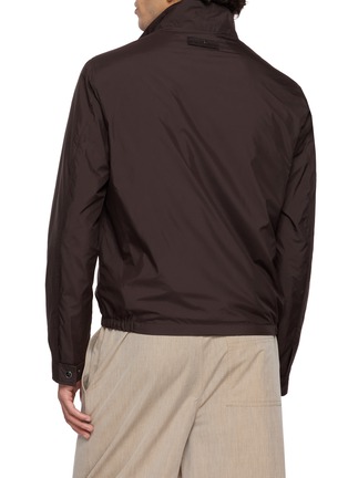 Back View - Click To Enlarge - PAUL & SHARK - Save the Sea Woven Zip Up Jacket