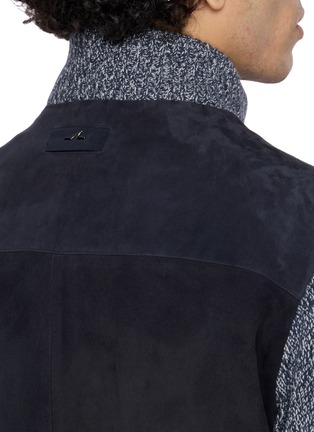  - PAUL & SHARK - Hybrid Auqaleather Zip Up Jacket