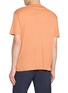 Back View - Click To Enlarge - PAUL & SHARK - Fabric Detail Jersey T-Shirt