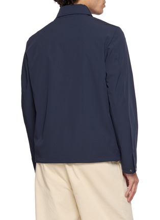 Back View - Click To Enlarge - PAUL & SHARK - Typhoon 4X4 Woven Zip Up Jacket