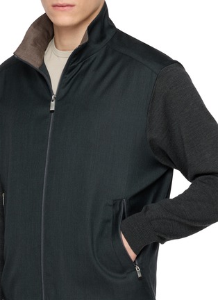  - PAUL & SHARK - Zip Up Knit Wool Cardigan